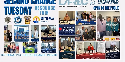 Second Chance Tuesday Resource Fair 