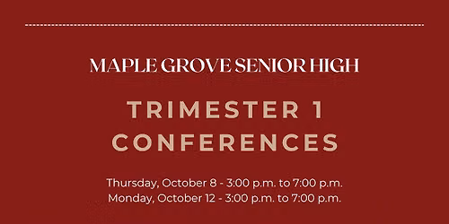 MGSH Trimester 1 Conferences