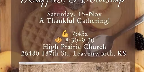 Wellness Waffles and Thanksgiving