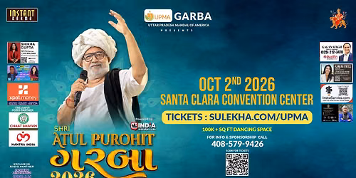 Shri Atul Purohit Garba 2026