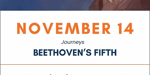 Wilmington Symphony Orchestra - Journeys - Beethoven's 5th at Wilson Center at Cape Fear Community College