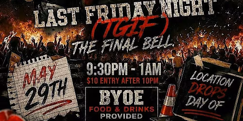 CHAPTER 18TH: COLLEGE ERA (T.G.I.F) PARTY