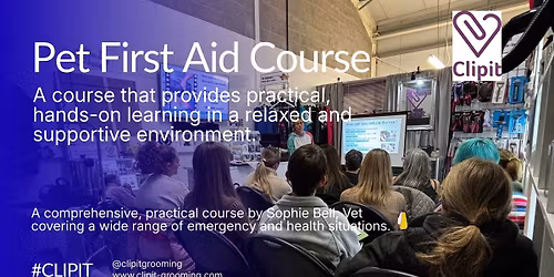 Pet First Aid Course