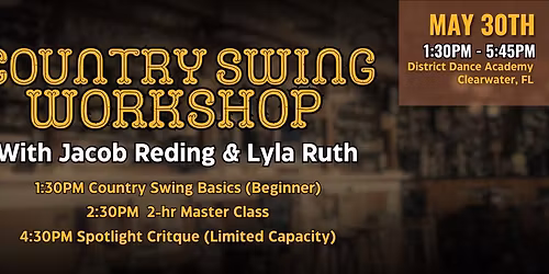 Country Swing with Jacob Reding & Lyla Ruth