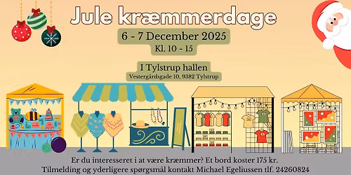 Jule kr\u00e6mmerdage i Tylstrup hallen 2025