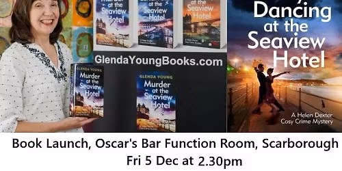 Glenda Young Book Launch - Cosy Crime, Cake & Cocktail - Fri 5 Dec 2.30pm, Oscar's Bar Function Room