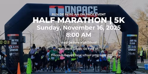 Run De Pere Half Marathon & 5k