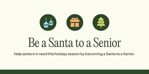 Be A Santa to a Senior Wrapping Party