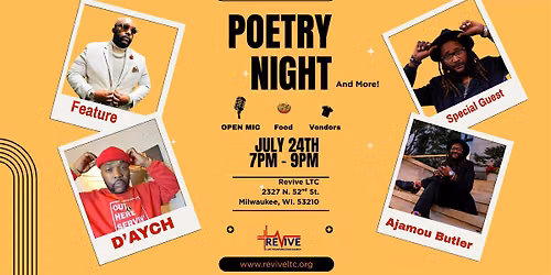 Gifts of the Spirit: Poetry Night and More!