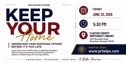 Keep Your Home: Mortgage Modification & HUD Housing Counseling Session