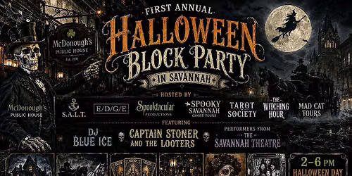 Savannah's First Annual Halloween Block Party