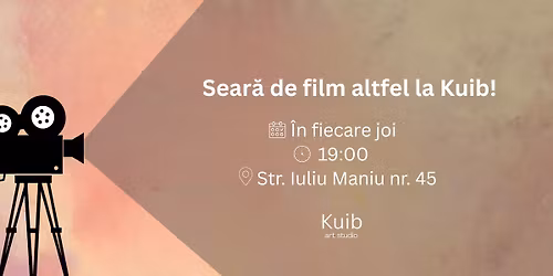 Sear\u0103 de film altfel la Kuib