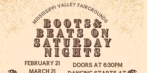 BOOTS AND BEATS ON SATURDAY NIGHTS 