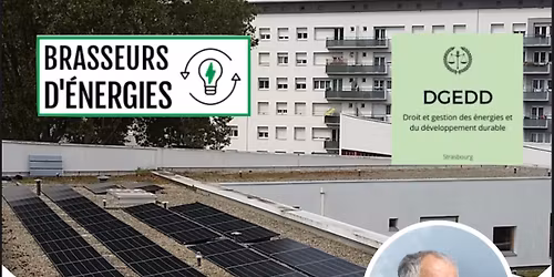 Conf\u00e9rence : Les \u00e9nergies renouvelables citoyennes avec Thierry de Larochelambert