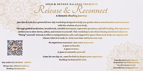 Release & Reconnect- A Somatic Healing Journey