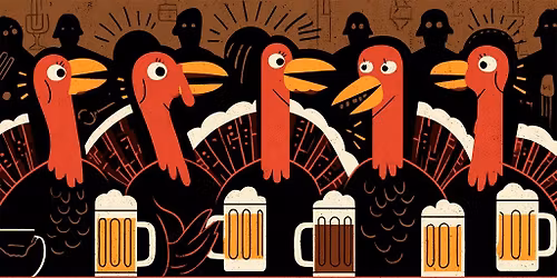 Turkey Bash 2025 - Win Bears\/Browns Tickets, Turkeys and More 5-11pm