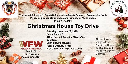 Christmas House Toy Drive