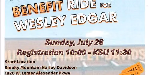 Wesley Edgar Benefit Ride