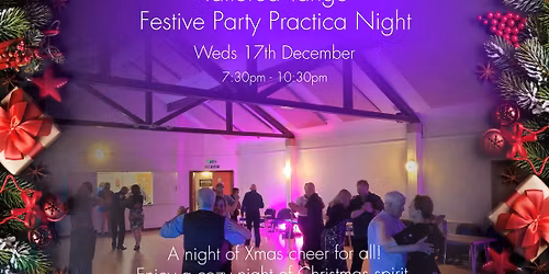 Festive Tango Practica Party Night