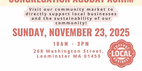Seasonal Community Market! 