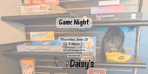 Game Night at Daisy's