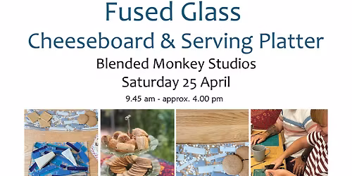 Fused Glass - Cheeseboard & Serving Dish