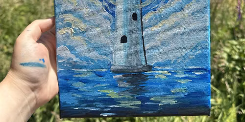 Shining Lighthouse Paint-N-Sip