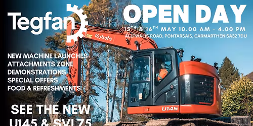 Open Day - U145 and SVL75 launch all welcome 