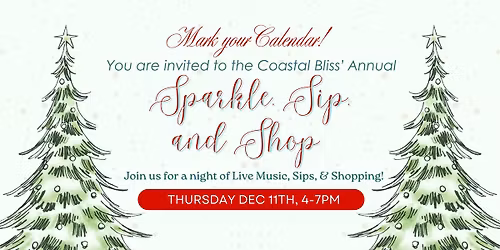 Sparkle, Sip, and Shop!