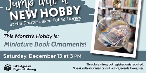 Miniature Book Ornaments 