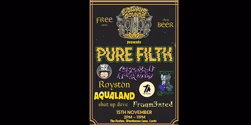 SIDEWAYS SOUNDS @ The Fenton 