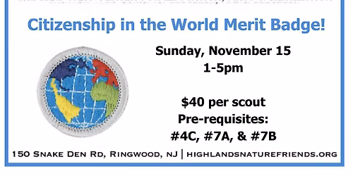 Citizenship in the World Merit Badge