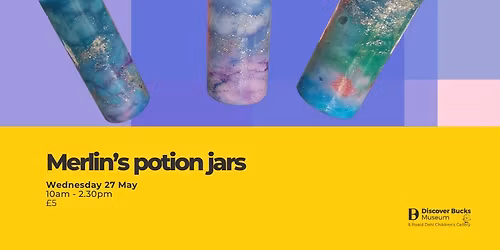 Merlin's Potion Jars at Discover Bucks Museum