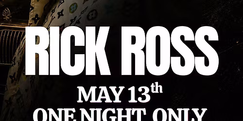 RICK ROSS \u2014 LIVE AT THE MADD HATTER HOBOKEN