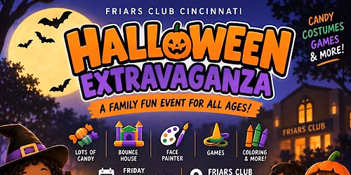 Friars Club Halloween Extravaganza 2026!