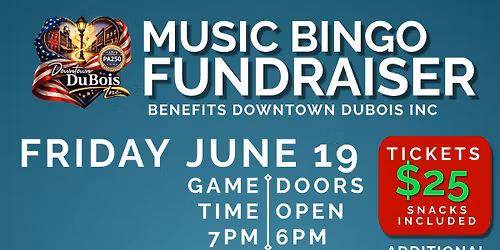 Music Bingo Fundraiser
