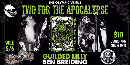 Two For The Apocalypse Live at the Olympic Venue - Boise Idaho