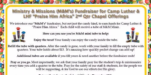 St. Paul School M&M's Fundraiser