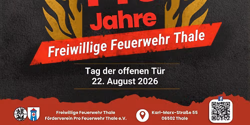 140 Jahre Freiwillige Feuerwehr Thale