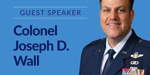 June Luncheon with Colonel Joseph Wall