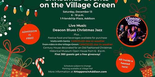 Deacon Blues Christmas Jazz on the Village Green