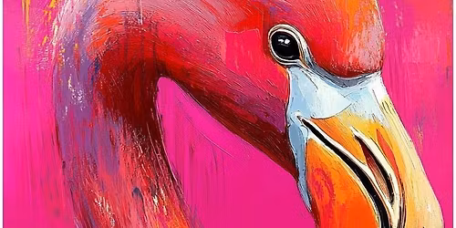 Soir\u00e9e Cr\u00e9ative Vin et peinture - Spatule et acrylique 