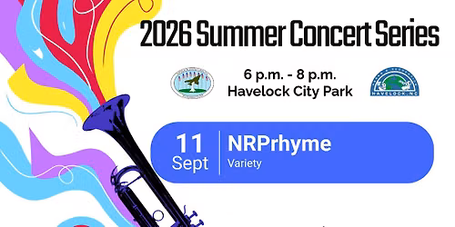 City of Havelock Summer Concert Series: NRPrhyme