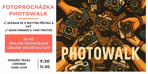 \ud83d\udcf8 Setk\u00e1n\u00ed s p\u0159\u00e1teli & fotoproch\u00e1zka \/ Make friends & Photowalk Meetup