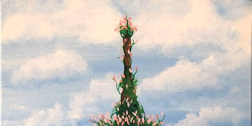 Paint and Sip Event: Eiffel Flowers
