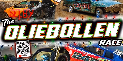 Oliebollenrace d\u00e9 eindejaarsknaller op Speedway Emmen. Alles mag kapot!!