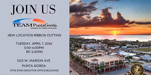 Team Punta Gorda New Location Ribbon Cutting 