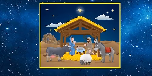 Cafe church and nativity