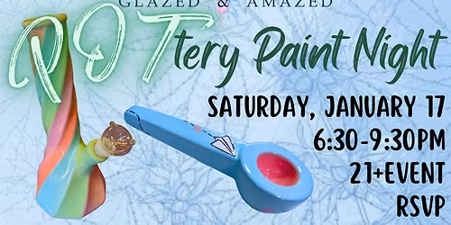 Adult POTtery Night! January 2026