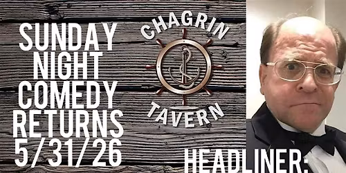 Sunday Night Comedy at Chagrin Tavern